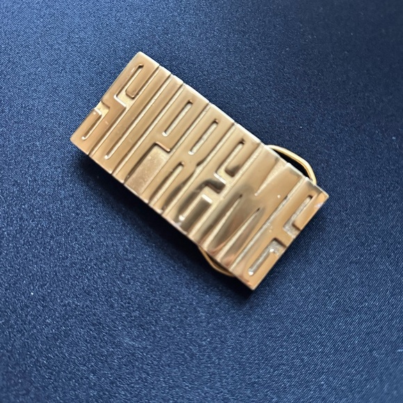 バ*ル様 SUPREME 14AW Brass Belt Buckle Supreme Brass Belt Buckle